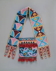 Schultertasche, Delaware, ca. 1890